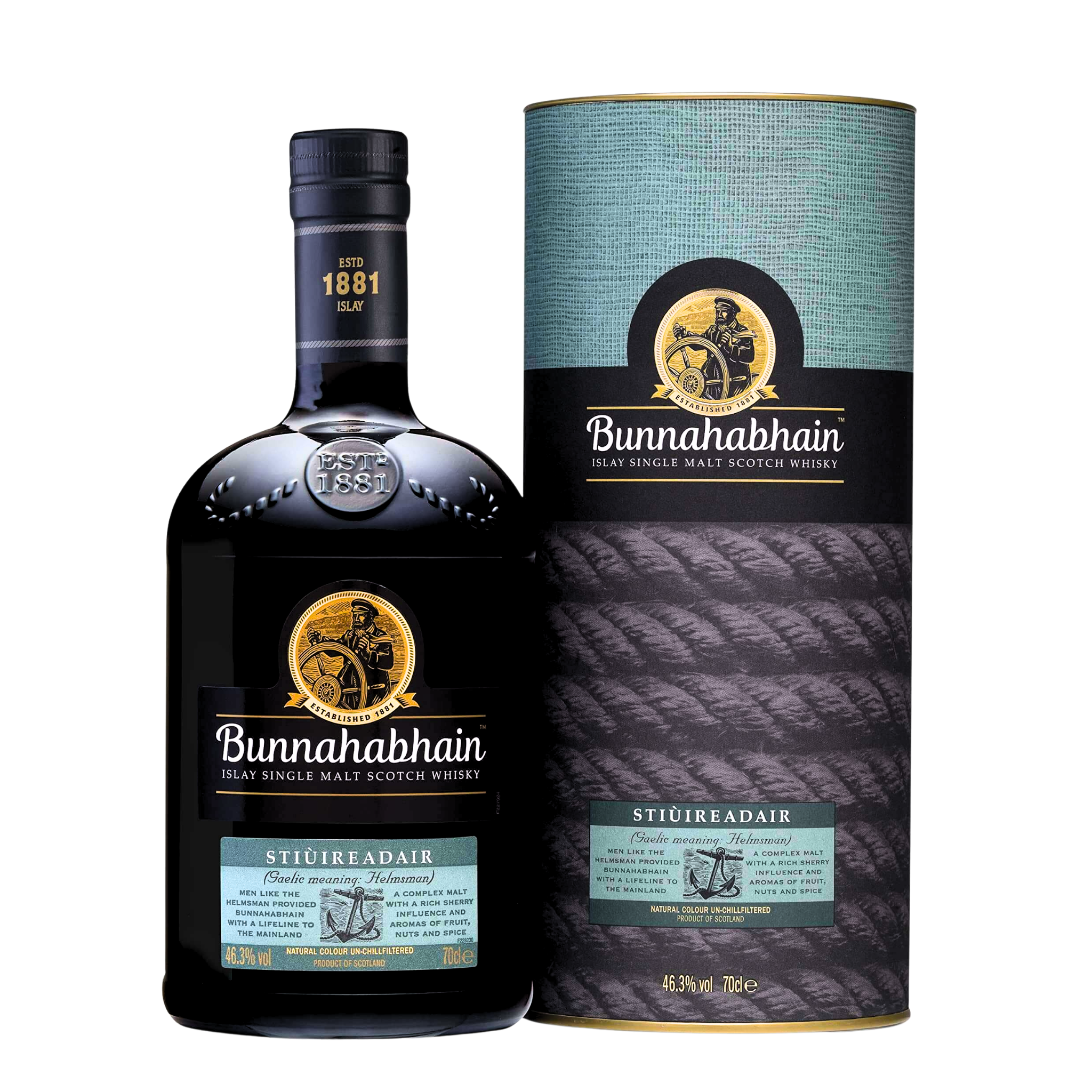 Bunnahabhain Stiuireadair Islay Single Malt Scotch Whisky 700ml