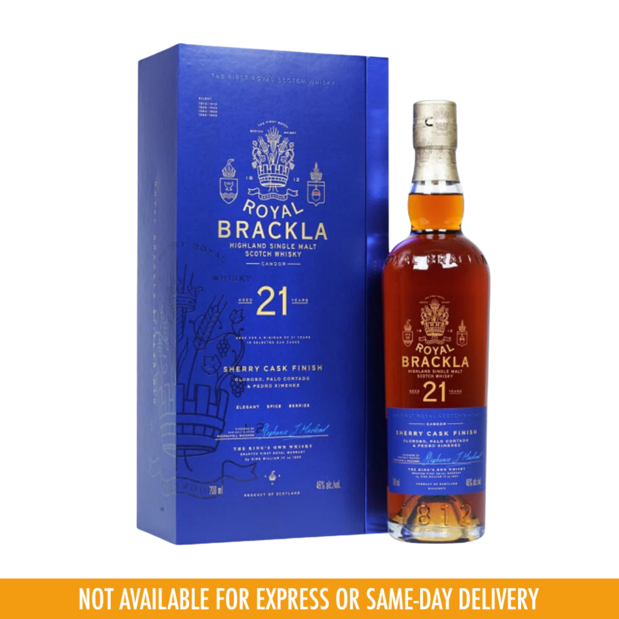 Royal Brackla 21yo Single Malt Scotch Whisky 700ml
