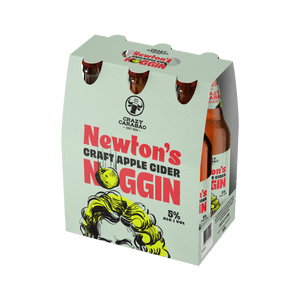 Newton’s Craft Apple Cider Noggin 330ml Bottle 6-Pack