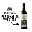 19 Crimes Red Blend Australian Red Wine 750ml Personalized Bottle
