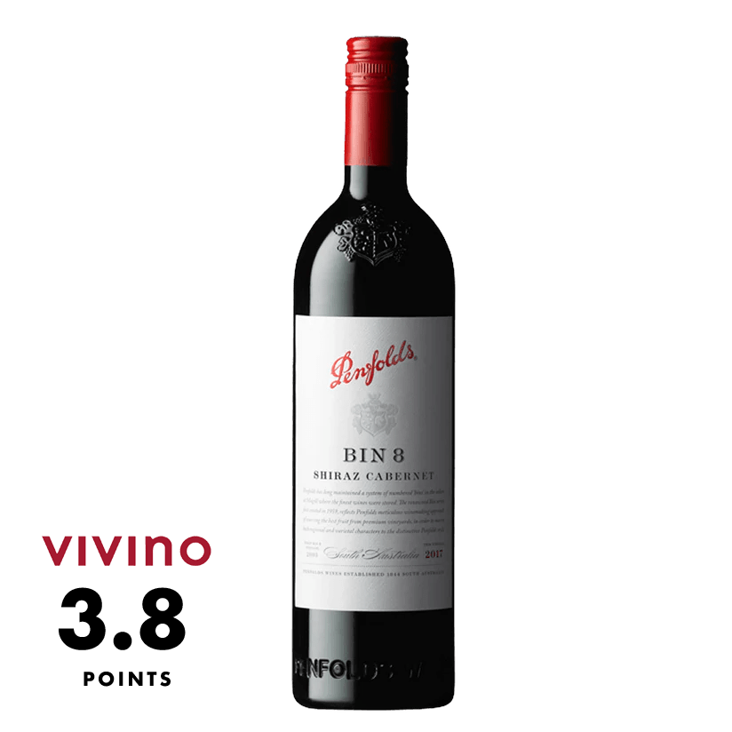 Penfolds Bin 8 Shiraz Cabernet 750ml at ₱2099.00 | Boozy.ph