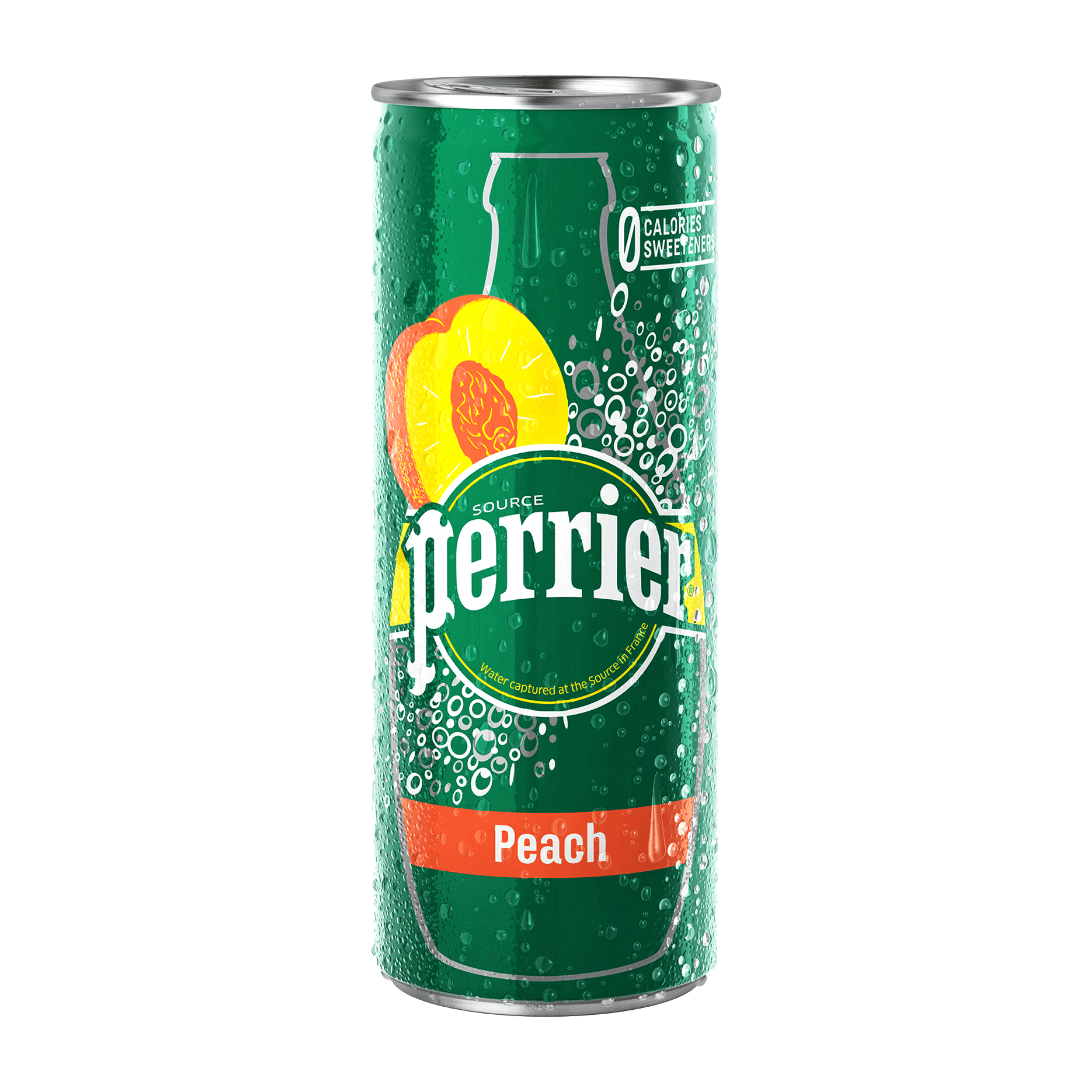 Perrier Peach Sparkling Mineral Water 250ml