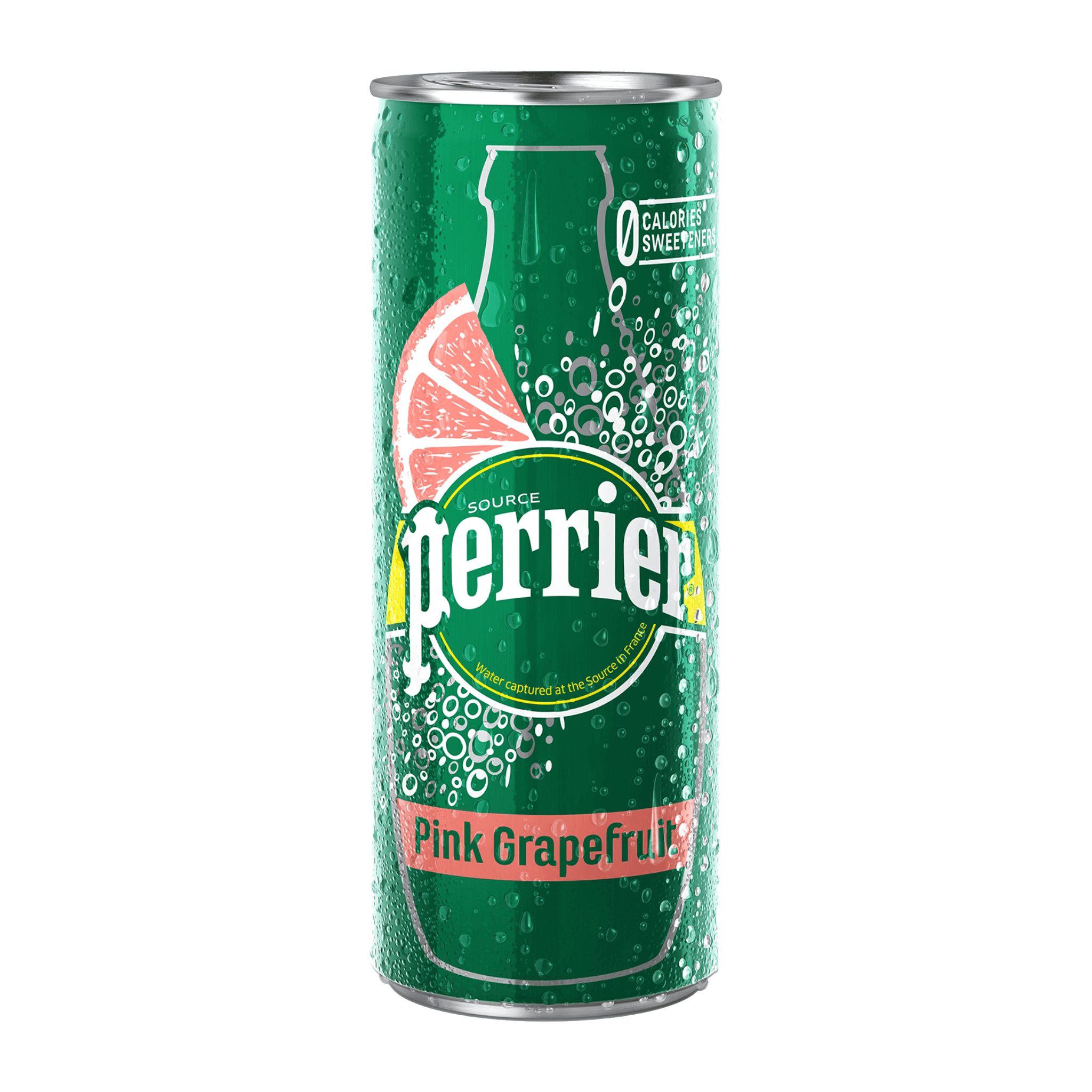 Perrier Pink Grapefruit Sparkling Mineral Water 250ml