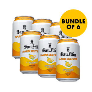 San Mig Hard Seltzer Citrus Mix 330ml Bundle of 6