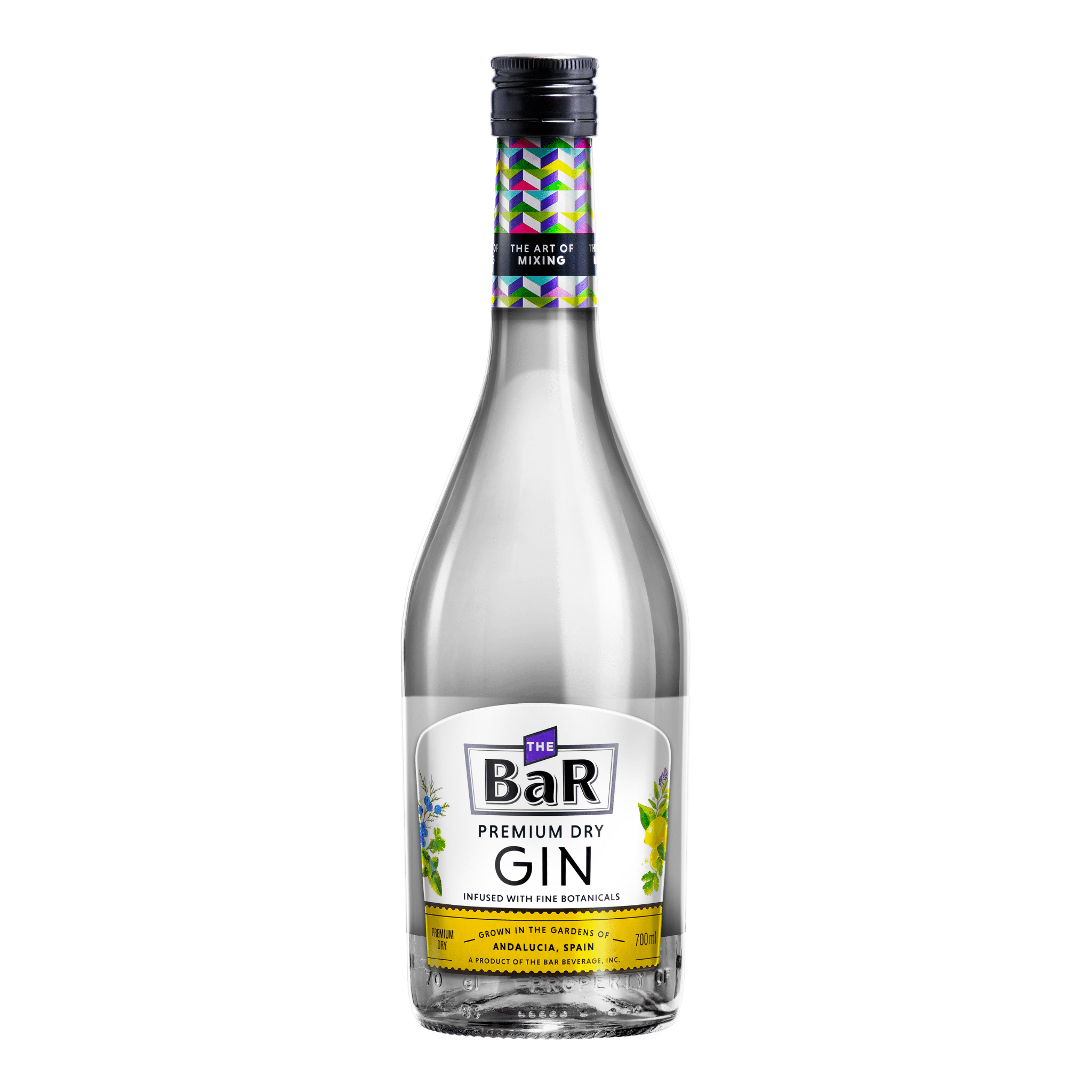 The BaR Premium Dry Gin 700ml