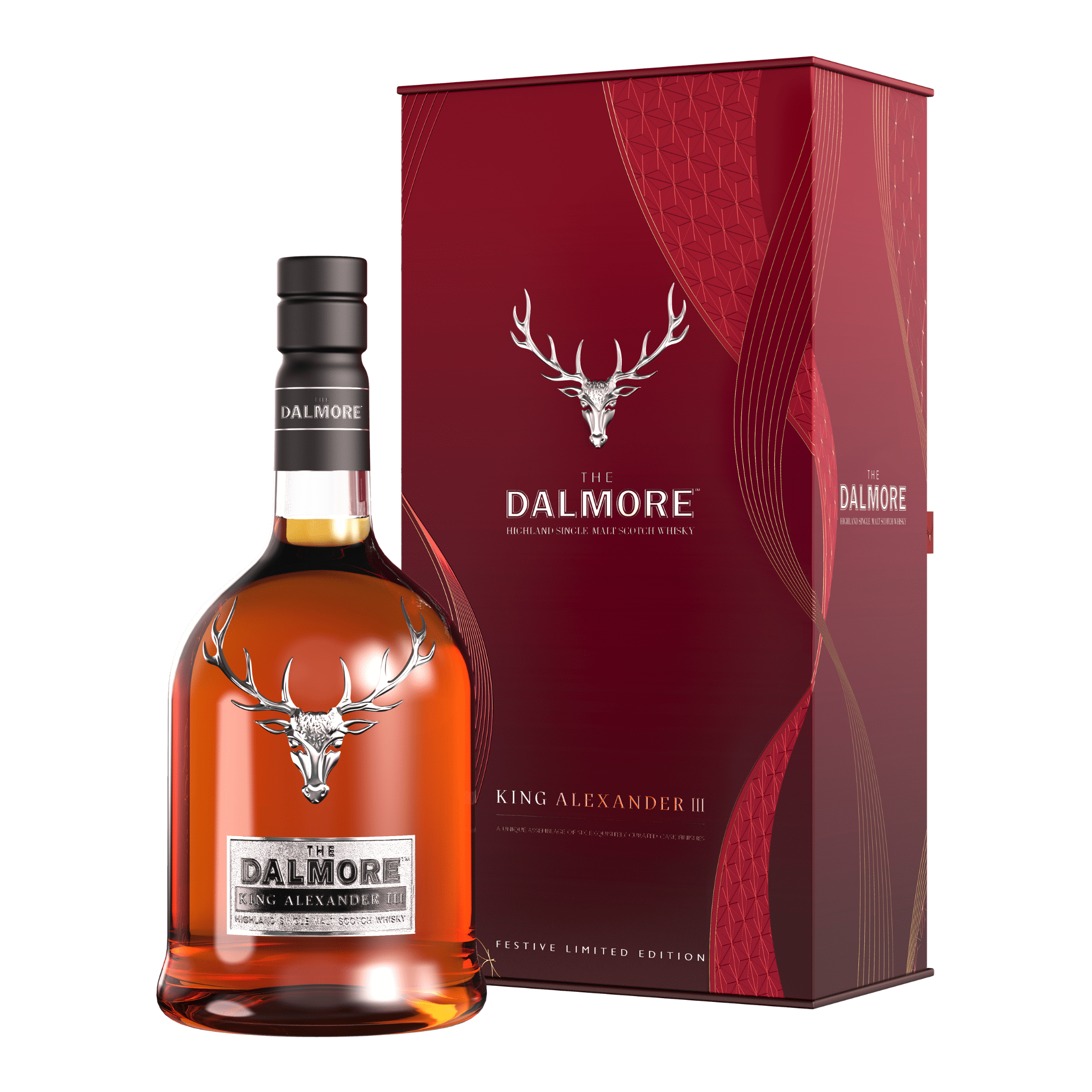 The Dalmore King Alexander III Single Malt Scotch Whisky 700ml 2025 Lunar New Year Edition at ₱16900.00 | Boozy.ph