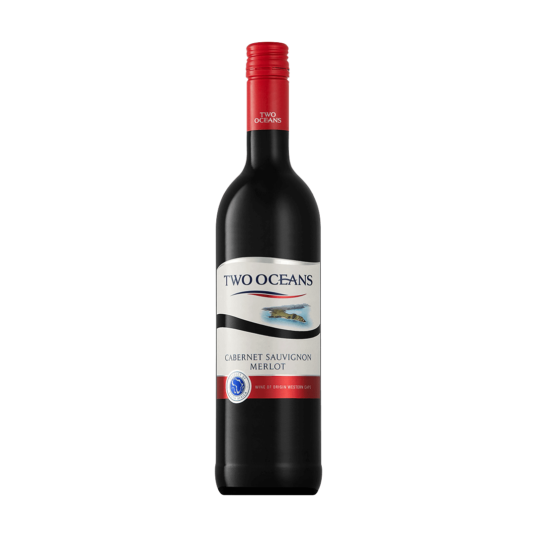 Two Oceans Cabernet Sauvignon Merlot South African Red Wine 750ml at ₱459.00 | Boozy.ph