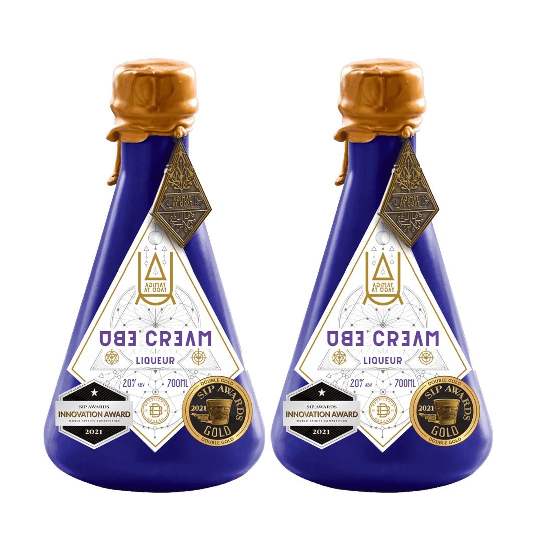 Ube Cream Liqueur 700ml Bundle of 2 at ₱2988.00 | Boozy.ph