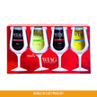 WIAG - Wine In A Glass set of 4 x 187ml Bundle – Buy 5 Get 500 OFF