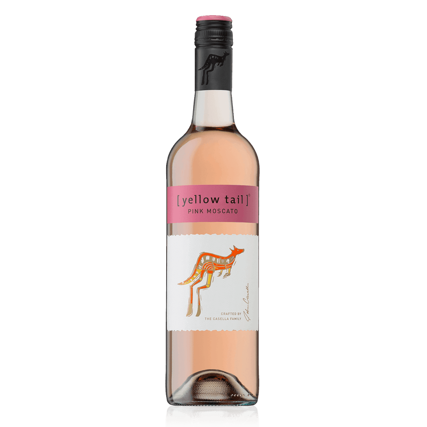Yellow Tail Pink Moscato Australian Rose Wine 750ml at ₱529.00 | Wine | Boozy.ph