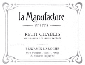 La Manufacture Petit Chablis Recolte 2022 French White Wine 750ml at ₱1530.00 | Boozy.ph