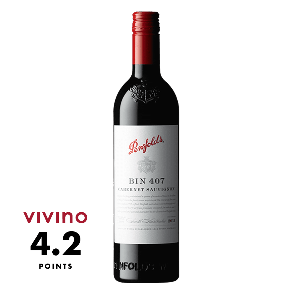 Penfolds Bin 407 Cabernet Sauvignon 750ml at ₱5999.00 | Boozy.ph