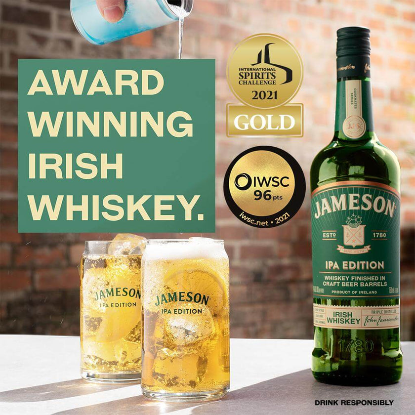 Jameson IPA Edition Blended Irish Whiskey 700ml at ₱1499.00 | Whisky | Boozy.ph