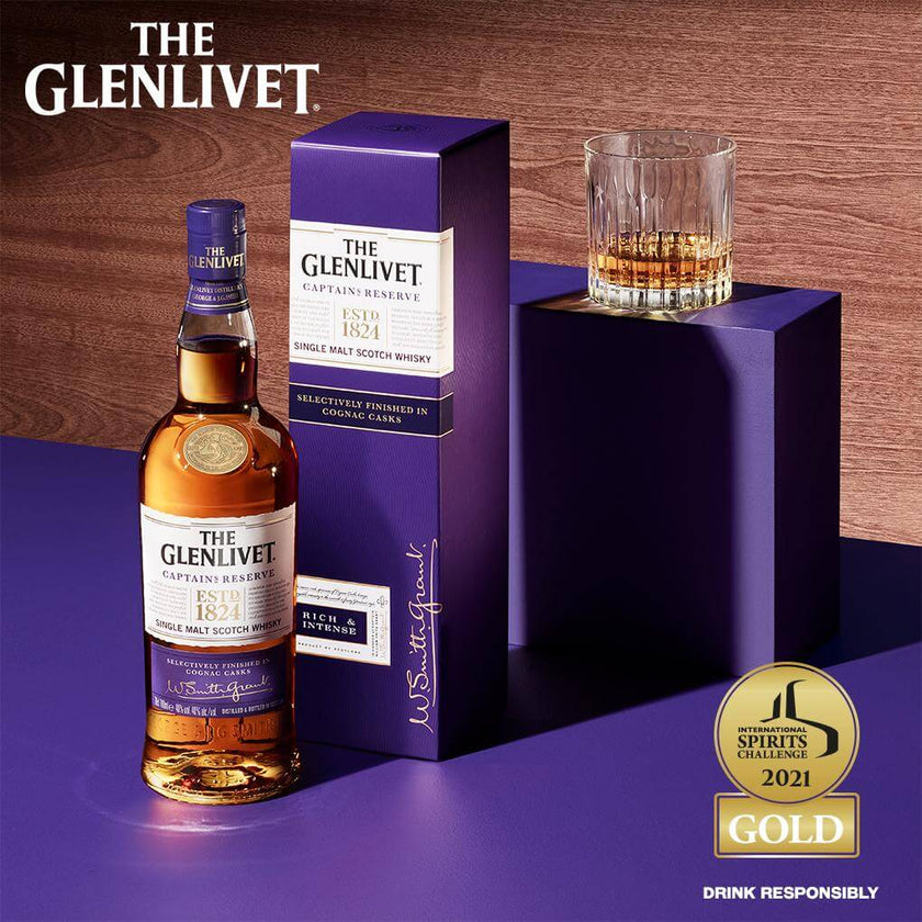 The Glenlivet Captain's Reserve 700ml at ₱3399.00 | Whisky | Boozy.ph