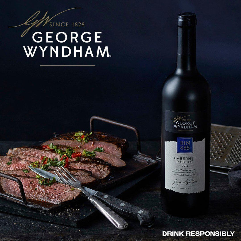 Wyndham Estate Bin 888 Cabernet Merlot 750ml at ₱799.00 | Wine | Boozy.ph