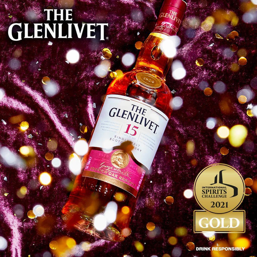 The Glenlivet 15yo French Oak Reserve 700ml at ₱4589.00 | Whisky | Boozy.ph