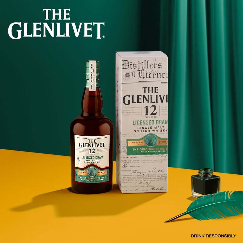 The Glenlivet 12yo Licensed Dram 700ml at ₱2499.00 | Whisky | Boozy.ph