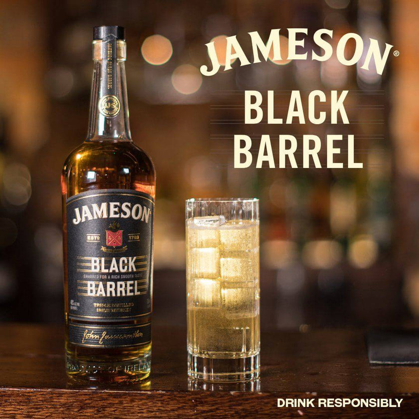 Jameson Black Barrel Blended Irish Whiskey 700ml at ₱1989.00 | Whisky | Boozy.ph