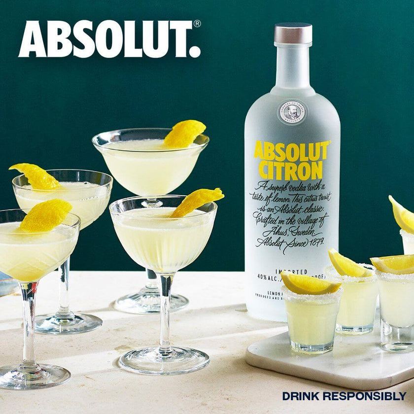 Absolut Citron 700ml at ₱969.00 | Vodka | Boozy.ph