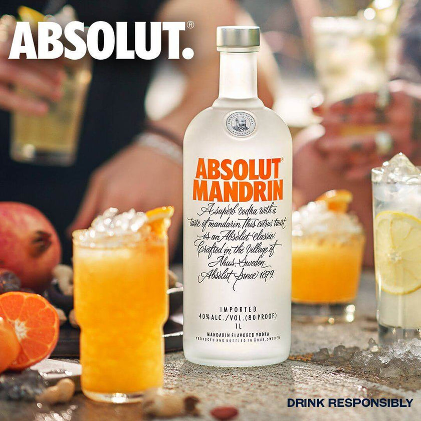 Absolut Mandrin 700ml at ₱959.00 | Vodka | Boozy.ph