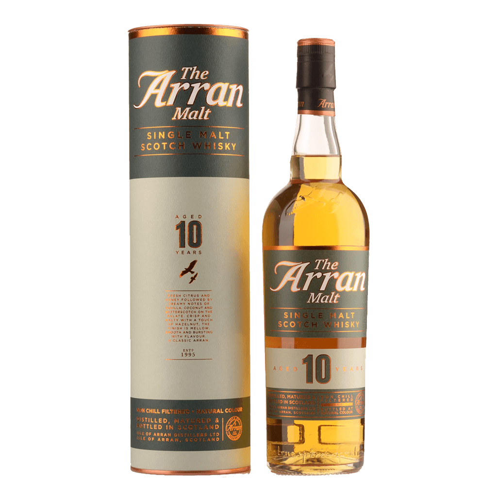 Arran 10yo Single Malt Scotch Whisky 700ml at ₱3690.00 | Boozy.ph