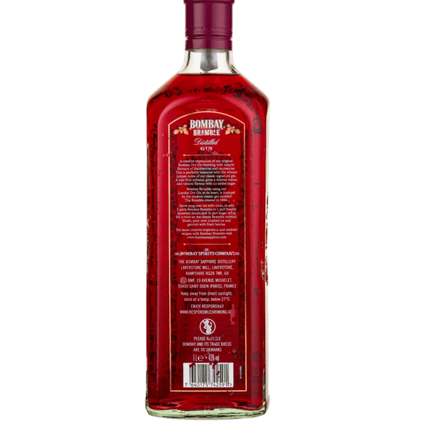 Bombay Bramble Gin 43 1L Boozy.ph