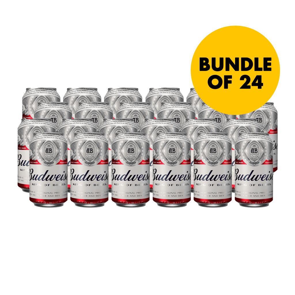 Budweiser Can 330ml Bundle of 24 at ₱2376.00