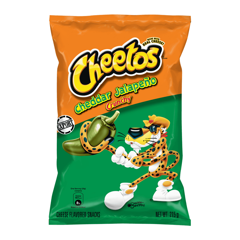 Cheetos Cheddar Jalapeno 215g - Boozy.ph