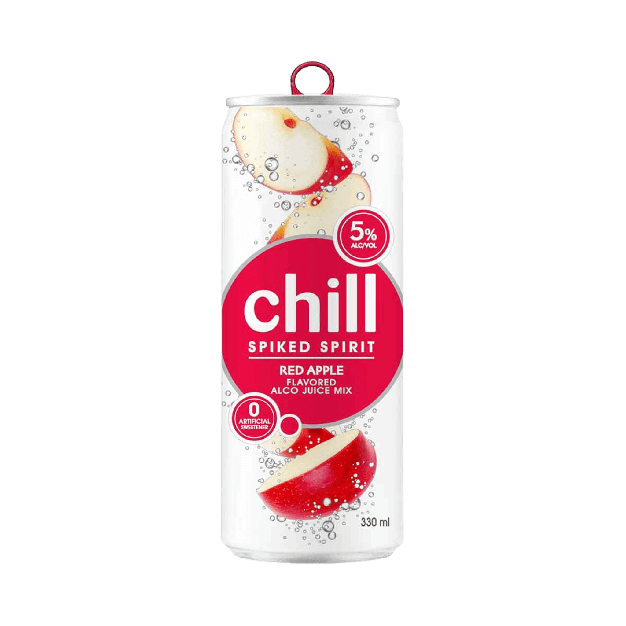 Chill Spiked Spirit Red Apple 330ml at ₱65.00 | Boozy.ph