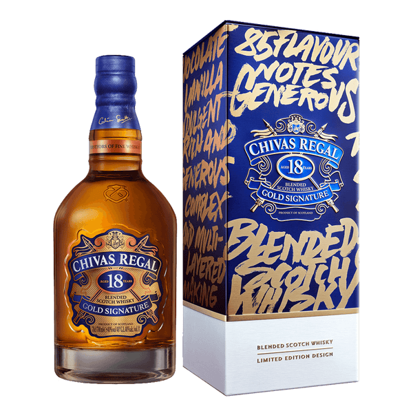 Chivas 18yo 700ml with Tin Can at ₱2949.00