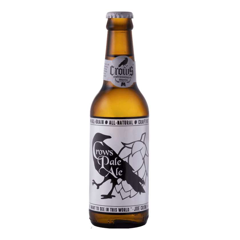 Crows Pale Ale Philippine Pale Ale Beer 330ml Boozy.ph