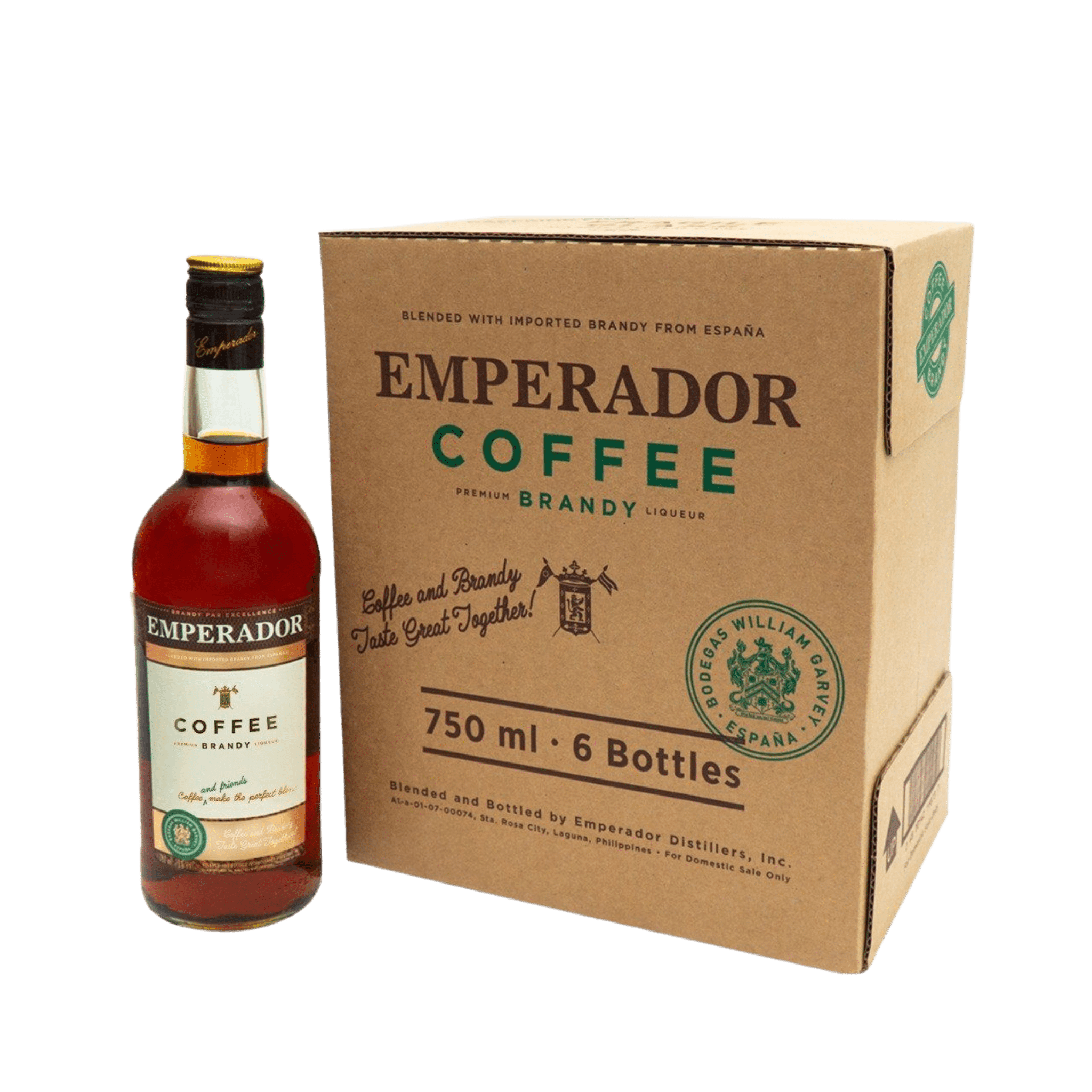 Emperador Coffee Brandy 750ml (6Pack) at ₱1049.00