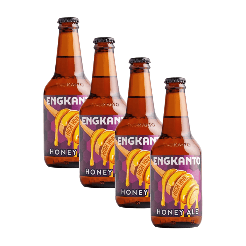 Engkanto High Hive - Honey Ale 330mL Bottle 4-Pack at ₱380.00 | Beer | Boozy.ph