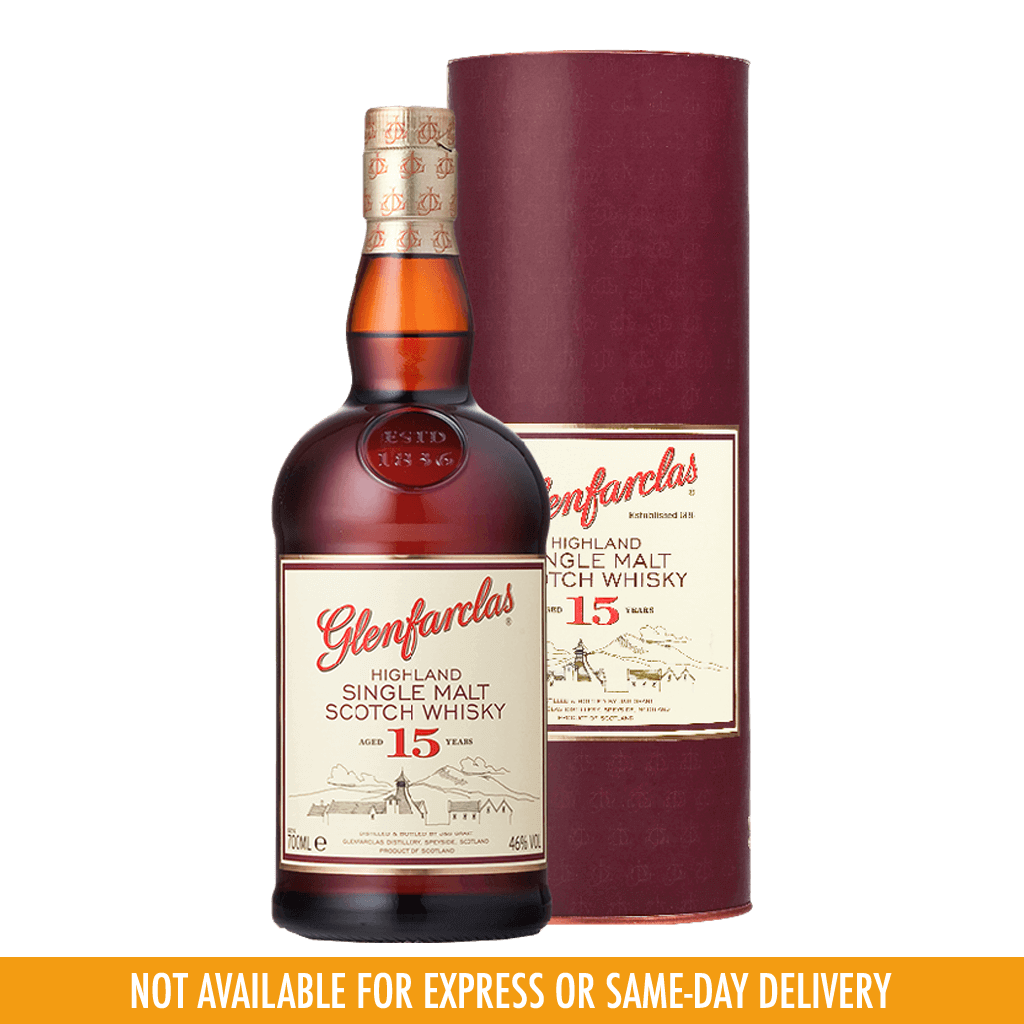 Glenfarclas 15yo Highland Single Malt Scotch Whisky 700ml at ₱6900.00 | Boozy.ph