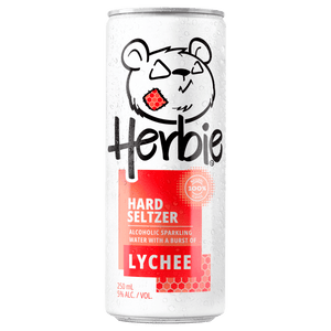 Herbie Hard Seltzer Lychee 250ml at ₱139.00