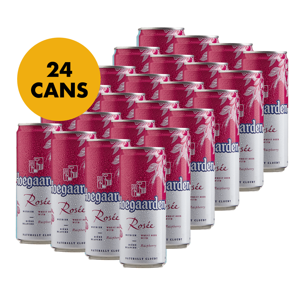 Hoegaarden Rosée 330ml Bundle of 24 Cans at ₱2880.00