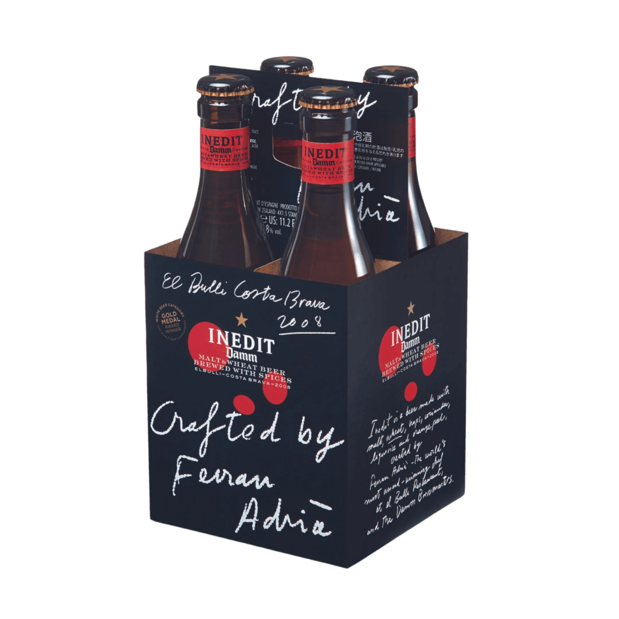 Inedit Damm Bottle 330ml 4-Pack - Boozy.ph