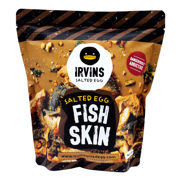 Irvin's Salted Egg Fish Skin 105g at ₱349.00