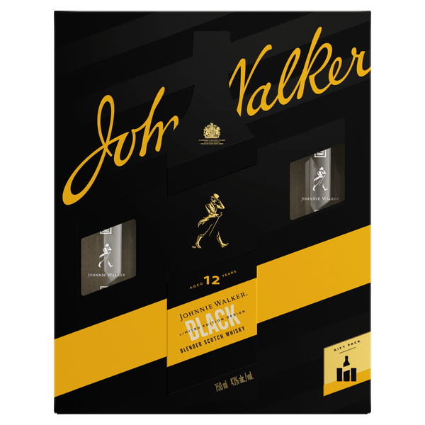 Johnnie Walker Black Label 1L Festive Gift Pack at ₱1349.00