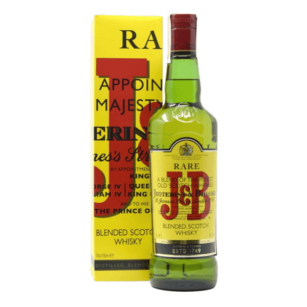 J&B Rare - Blended Scotch Whisky - 700ml - Boozy.ph Online Liquor Delivery