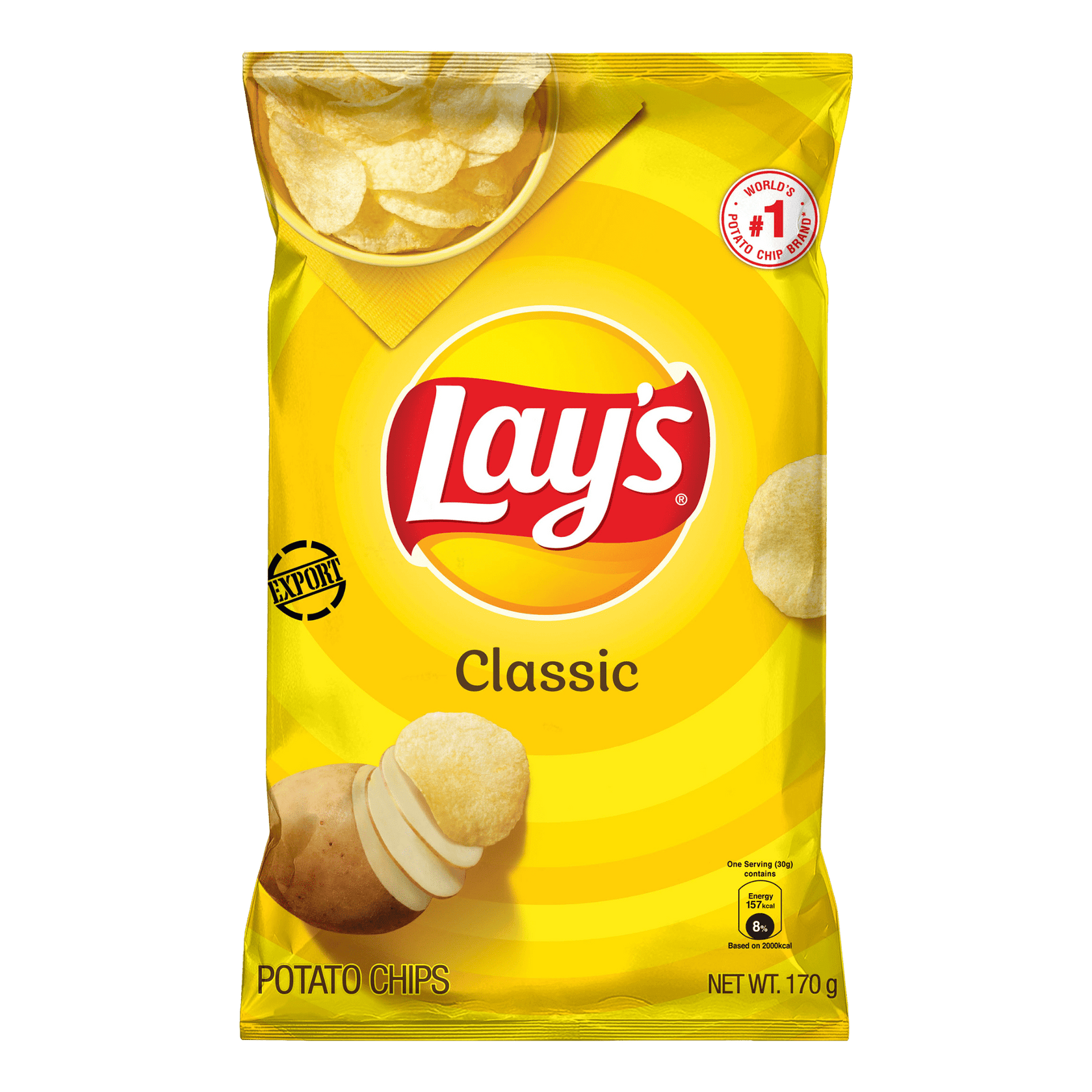 Lay's Regular 170g – Boozy.ph