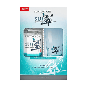 Suntory Sui Gin 700ml Gift Pack at ₱949.00