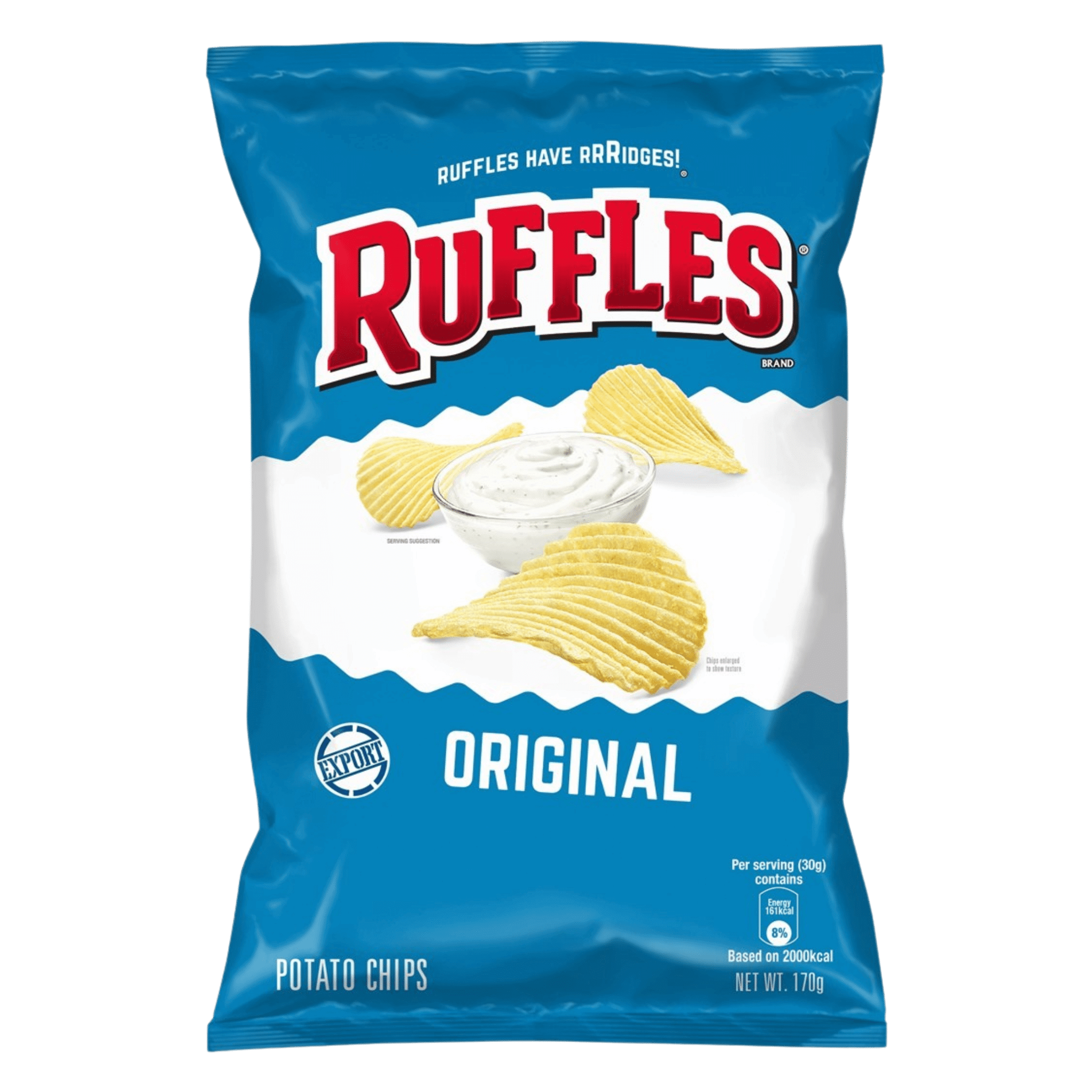 Ruffles Original 170g - Boozy.ph