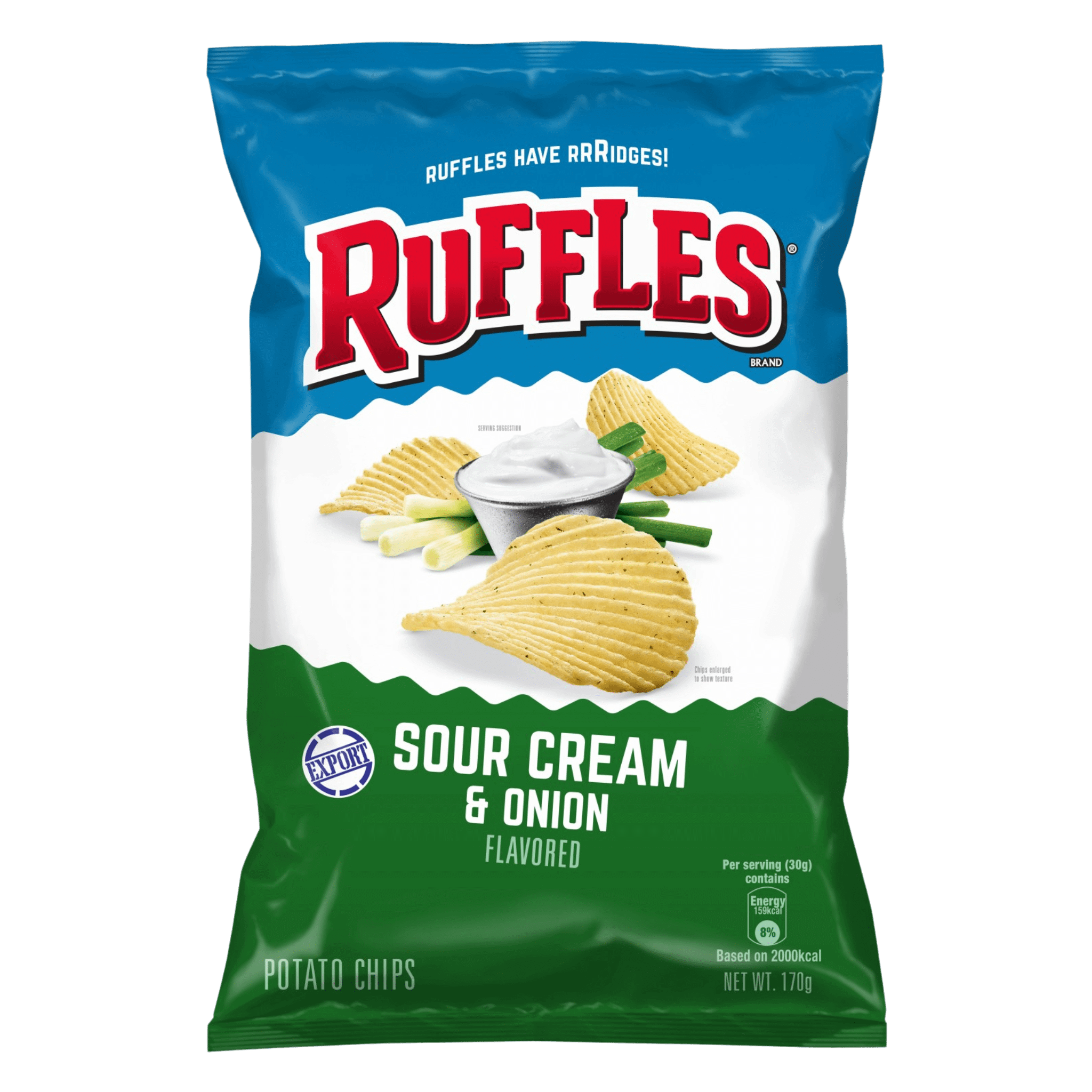 Ruffles Sour Cream and Onion 170g at ₱199.00