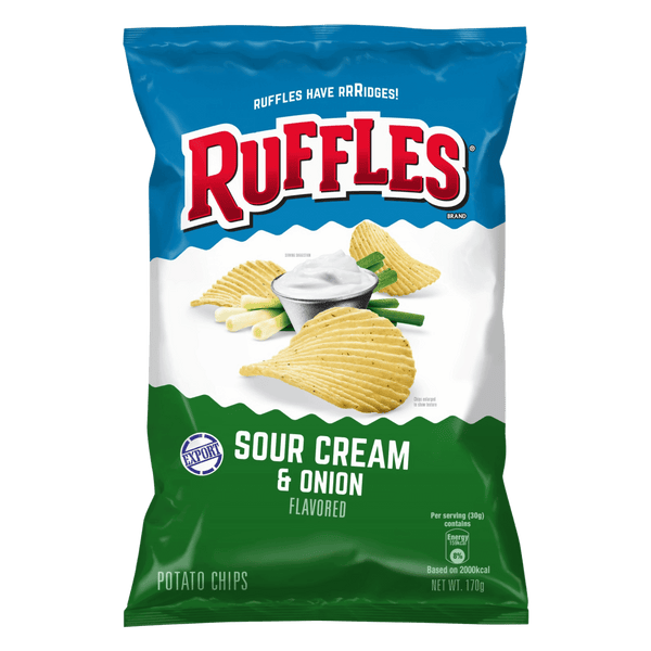 Ruffles Sour Cream and Onion 170g at ₱199.00