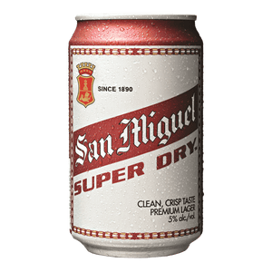 San Miguel Super Dry Beer 330ml Can at ₱99.00