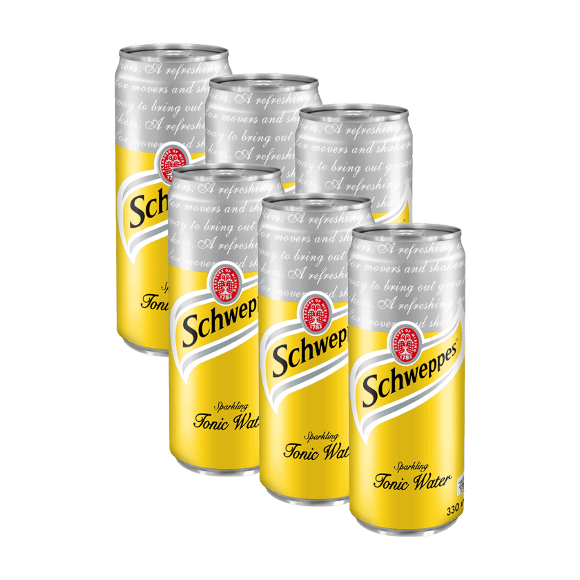 Schweppes Tonic Water 325ml Bundle of 6 Boozy.ph