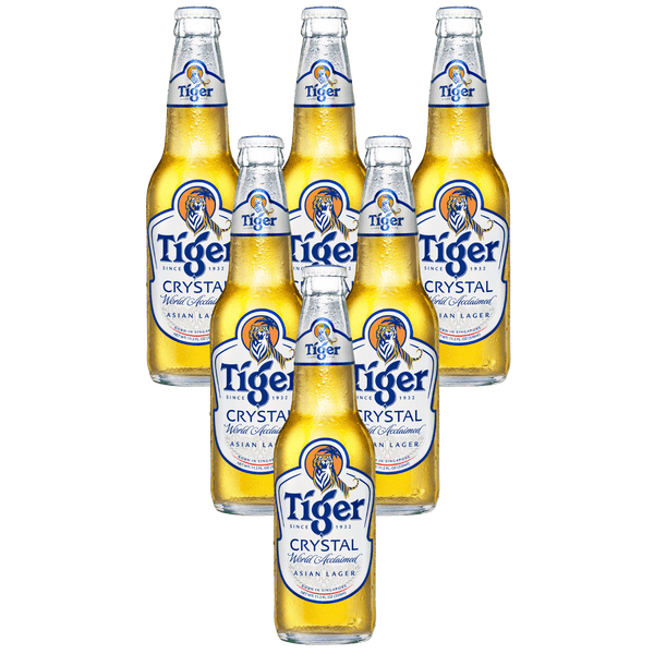 Tiger Crystal 330ml Bottle Bundle of 6 at ₱312.00