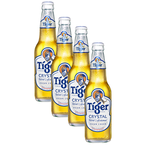 Tiger Crystal 330ml Bottle Bundle of 4 at ₱240.00