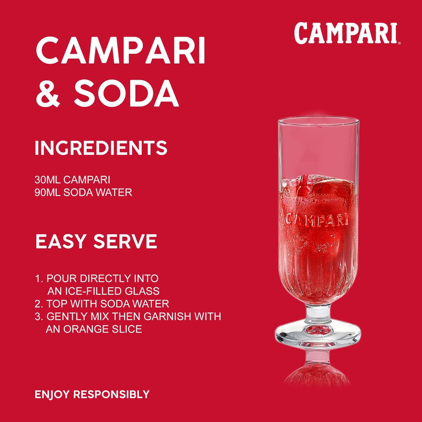 Campari Bitter 750ml at ₱1249.00 | Liqueur | Boozy.ph